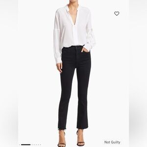 MOTHER The Hustler Ankle Fray 30